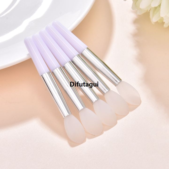 Difutagui%205Pcs%20Double%20Side%20Soft%20Silicone%20Head%20Eyeshadow%20Lip%20Applicator%20Brush%20Portable%20Makeup%20Brushes%20with%20PVC%20Bag%20Cosmetic%20Beauty%20Makeup%20Tools%20-%20Image%203