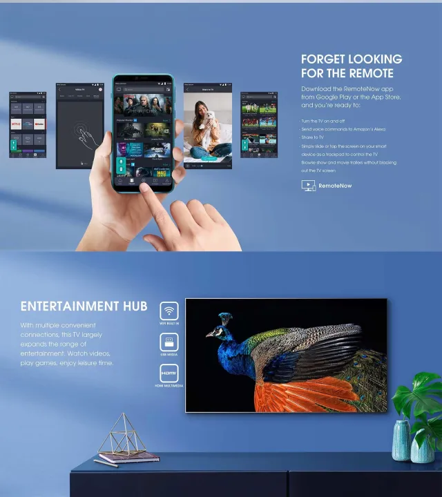 HISENSE%2032A6200F%2032"%20Google%20Android%20Smart%20Tv%20With%20Bazel%20Less%20Design%20&%20Voice%20Command%20Remote%20-%20Image%205