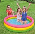 Intex Inflatable Swimming Pool For Kids Large (58"x13" Inchs) With Hand Pump. 