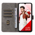 Vantime for itel A60 / A60s 4G PU  Wallet Case RFID Blocking Card Slot Flip Stand Shockproof Cover. 