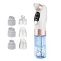 Blackhead Remover Pore Vacuum Face T Zone Cleaner Pimple Black Head Removal Electric Water Cycle Facial Nose Blackhead Removal. 