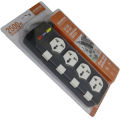 Heavy Duty Surge Protector 4 Port 16A 3000W(max) Individual Switch 3 Pin Socket Extension Multiplug  Extension Cord /Board. 