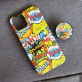 Oil Printed Case For Iphone 12 Pro Max (With Pop Socket) By Panchakumari Mobile Hub. 
