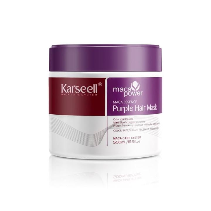 Karseell%20Maca%20Power%20Purple%20Hair%20Mask%20500ml%20-%20For%20Highlighted,%20Bleached,%20or%20Grey%20hair%20-%20Image%204