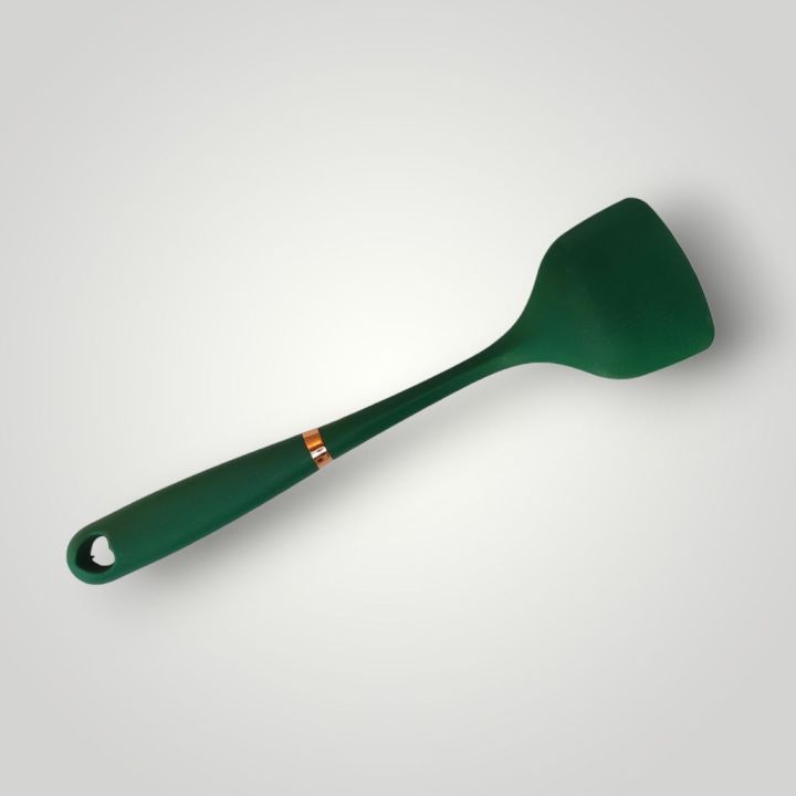 Green%20High%20Grade%20Hard%20Silicone%20Spatula%20For%20Non-Stick%20Cookwares%20For%20Scratchless%20Handling%20-%20Image%205