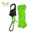 SuperRide Adjustable Tent Rope Tightener Portable Self-locking Tent Rope Tightener with Carabiner Clip Outdoor Camping Tool for Easy Tension. 
