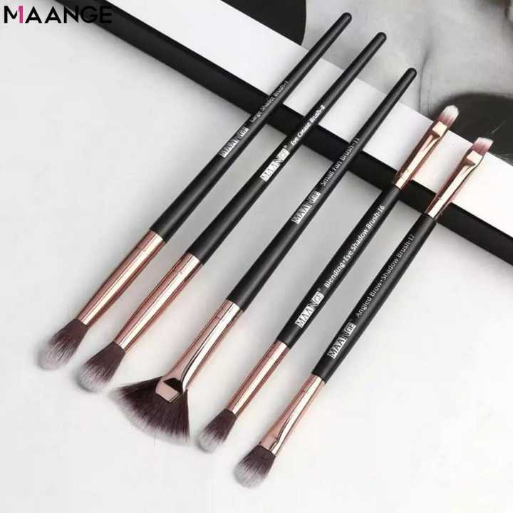 MAANGE 5 pcs Makeup Brush set for Eye makeup