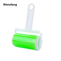 Wenefang transparent bag Reusable Washable Roller Dust Cleaner Lint Sticking Roller for Clothes Pet Hair Cleaning Household Dust Wiper Tools. 