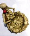 Skull Ashtray Decorative Gothic Skeleton Skull Ash Tray Resin Ashtray Home Room Table Decor Gift | Products Book. 