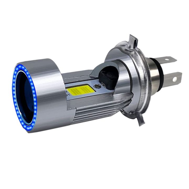 H4 Led Light H4 LED Headlight Bulb Motorcycle Hi/Lo Beam with Running Light 25W ...