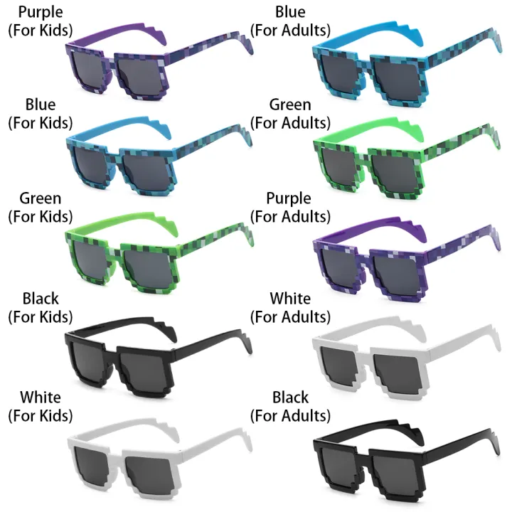 1PC%20Fashion%20Thug%20Life%20Sunglasses%20Novelty%20Gamer%20Robot%20UV%20Protection%20Sunglasses%20Birthday%20Party%20Cosplay%20Pixel%20Mosaic%20Sun%20Glasses%20-%20Image%204