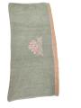 Linman Cotton Nature Green Rose EBargain price mbroidery 400 Gsm Bathtowel. 