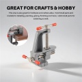 OUMERY Portable Mini Table Vise Clamp Small Vice for Small Work Hobby Jewelry Diy Craft Repair Tool Work Table Vise Tool. 