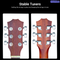 QianxiNew style 6pcs Sealed Guitar String Pegs Locking Tuners 3L3R Tuning Pegs 2025 String Tuners Electric Acoustic Guitar Tuner Machine Heads Knobs. 