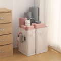 Durable Folding Yoga Mat Storage Baskets Cloth Multi-Pocket Home Gym Storage Rack Solid Color Large Capacity Fitness Supplies Organizer. 