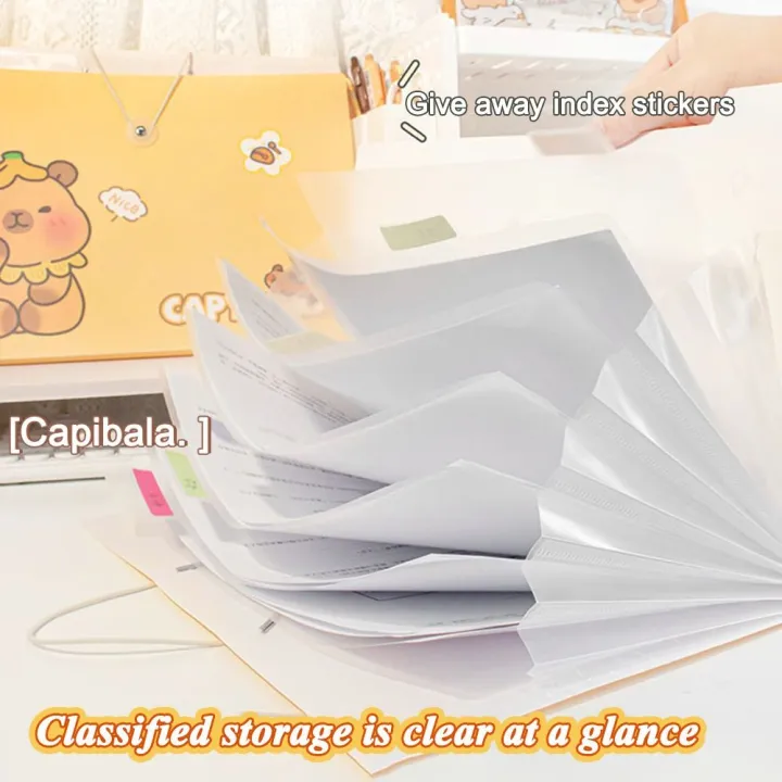 Portable%20Capibara%20A4%20Document%20Bag%20Organ%20Bag%20Waterproof%20File%20Classification%20Holder%20Large%20Capacity%20Envelope%20Folder%20Test%20Paper%20Storage%20Bag%20for%20Students%20and%20Office%20Workers%20-%20Image%204