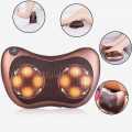 Electric Massage Pillow Far Infrared Heated Full Body Massager Cushion Neck. 