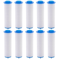 50Pcs Replacement Shower Filter for Hard Water - High Output Shower Water Filter to Remove Chlorine and Fluoride. 