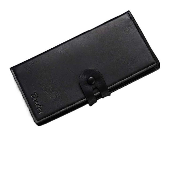 Classic Ultra-thin Money Bag PU Leather Credit Card Bag Cash Clip Men Wallet Business Card Holder Coin Purse ID Card Cover