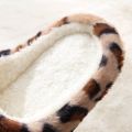 1 Pairs Winter Plush Velvet Soft Floor Shoes Silent Soft-soled Fur Slippers Cotton Slippers. 