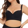 GUUDIA Back Smooth Out Shaper Bra Plus Size Wide Band Bras Shapewear Back Fat Smooth Underwear Top Breast Shapers F Cup 3019. 