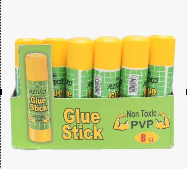 Renko Glue Stick 8 G x 30 Pcs