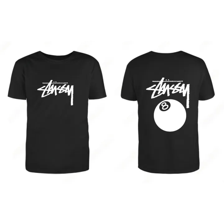 Stussy%208%20Ball%20Cotton%20Unisex%20Summer%20T-shirt%20-%20Image%202