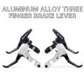 Bicycle Brake Handle, Colored Aluminum Alloy Mountain Brake Handle, Fr5 Universal For Children'S Brake Handle CF8. 