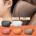 Lumbar Support 3D Ergonomic Car Seat Headrest Neck Pillow Comfortable Soft Fluffy Travel Neck Rest Nappa Breathable Neck Support Travel. 