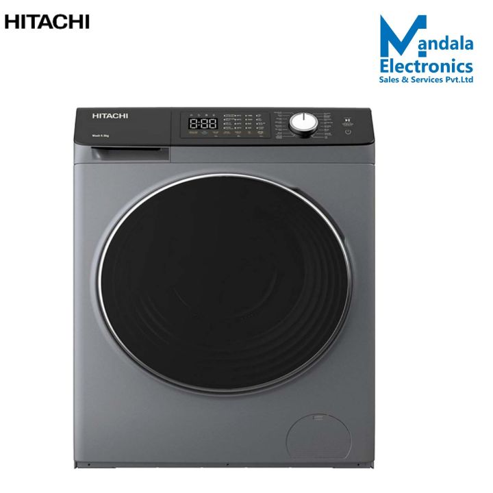 HITACHI 9 KG Front Load Fully Automatic Washing Machine BD-904HVOS
