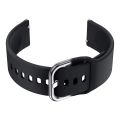 22mm Soft Silicone Watch Strap Band for Smart Watch -Black. 