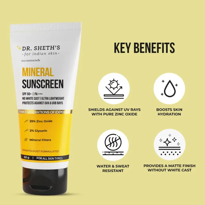 Dr%20Sheth's%20Mineral%20Sunscreen%20SPF%2050%20PA++++%20with%20Zinc%20Oxide%20(50g)%20-%20Image%202