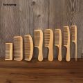 Sutuiying 1 natural bamboo and wood comb, smooth hair, anti-static Sales promotion scalp massage bamboo and wood comb, hairstyle comb. 