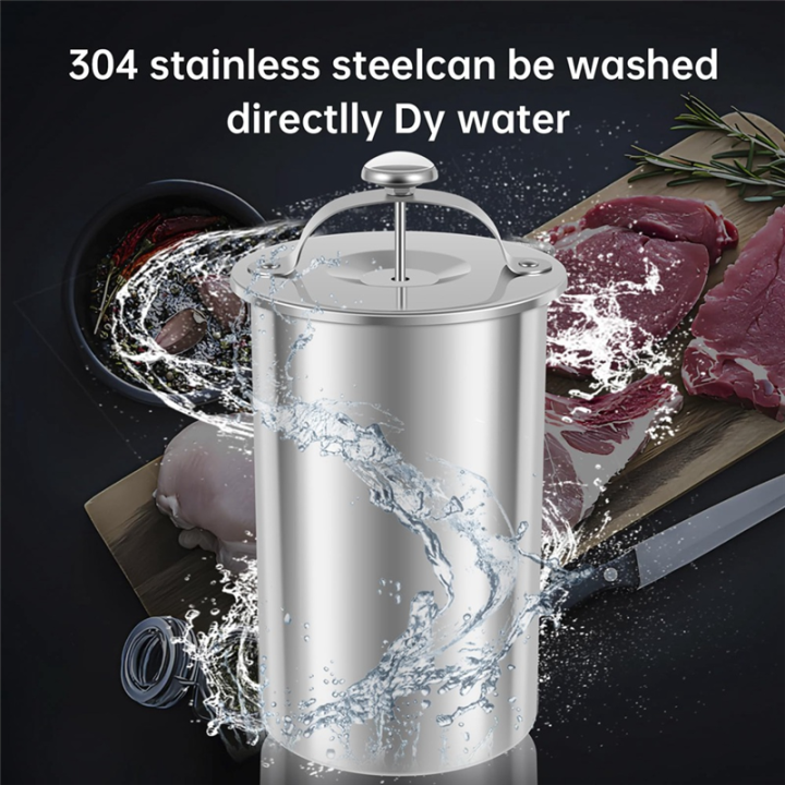 1%20PCS%20Meat%20Press%20Cooker%20Multifunctional%20Round%20Shape%20Homemade%20Meat%20Press%20Marker%20Machine%20Silver%20304%20Stainless%20Steel%20Ham%20Press%20Maker%20-%20Image%205