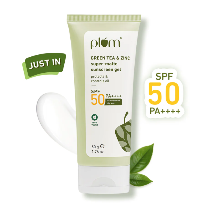 Green%20Tea%20&%20Zinc%20Super-Matte%20Sunscreen%20Gel%20%7C%20SPF%2050%20PA%20++++%7C%2050gm%20-%20Image%202