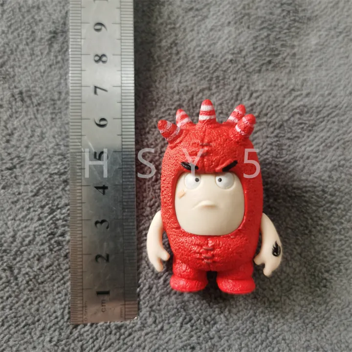 Bizzy Original 7Pcs/Set Anime Cartoon Oddbods Cute Toys Dolls PVC ...