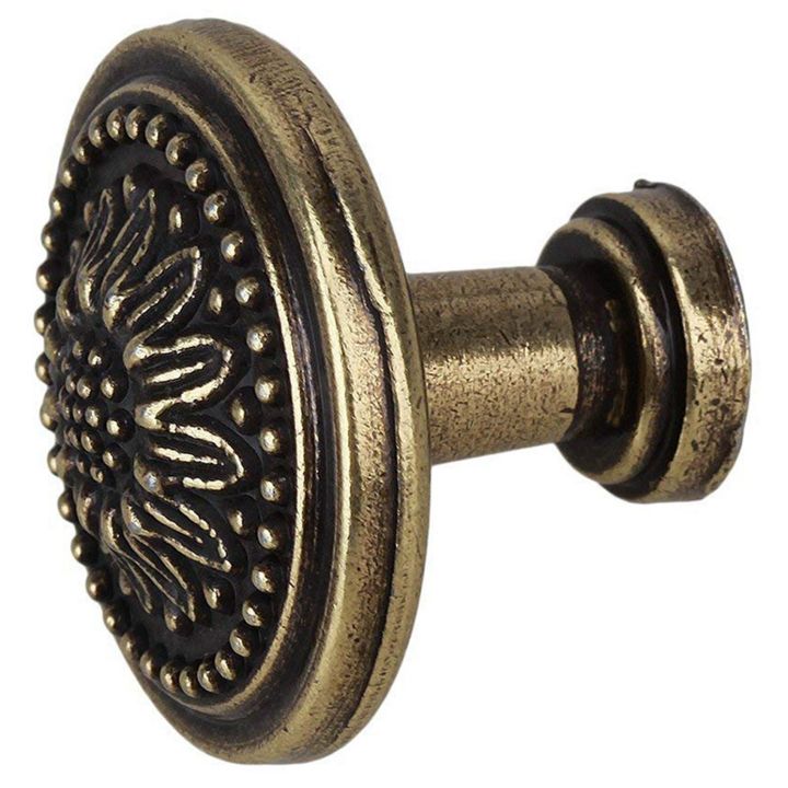 20%20Pack%20Antique%20Flower%20Round%20Handle%20Kitchen%20Cabinet%20Cupboard%20Door%20Drawer%20Pull%20Knob%20with%20Screws%2025%20x%2023mm%20-%20Image%204