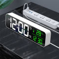 3D Music Dual Alarm Clock Digital Watch Clock. 