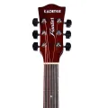 Kadence Frontier Series Brown Acoustic Guitar | Brown Acoustic Guitar With Bag | Perfect Acoustic Guitar For Beginners. 