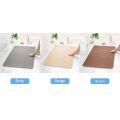 24 x 16 Inch Shower Mat Non Slip Bathtub Mat Water Absorbent Door Mat Quick Drying PVC Loofah Bathmat Machine-Washable for Bathroom Bedroom Kitchen. 
