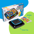 RATNA'S Double Trouble Colourful Rainbow Ball Matching Board Game for 2 to 4 Players Family Game. 