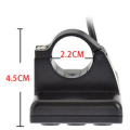 S866 Electric Bike LCD Display Electric Scooter Display Meter Control Panel with Waterproof Plug and Waterproof Line. 