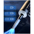 Compressed Air Blower with HD Display, Rechargeable and Portable Cleaning Kit for Laptop, Home and Office. 