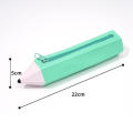 Silicone Stationery Bag Zipper Bag for School Use Homework Primary Students. 