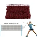 Durable Standard Badminton Net Easy Setup Replacement Tennis Net Foldable Volleyball Net for Sports Practice Entertainment Competition. 