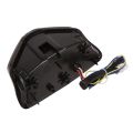 Kqueebee Motorcycle Rear Turn Signal Tail Stop Light Lamp for GSXR600 GSXR 750 K11 2008-2015 GSXR1000 K9 2009-15. 