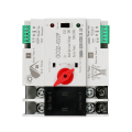 2X Photovoltaic Solar Power ATS Automatic Transfer Switch Din Rail 2P 63A AC220V ATS PV System Power to City Power. 