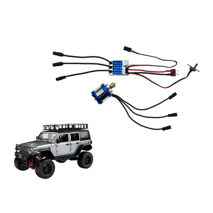 2830%202100kv%20Outrunner%20Motor%20Brushless%20Motor%20ESC%20for%201/12%20MN128%20RC%20Car%20Upgrades%20Kit%20-%20Image%206