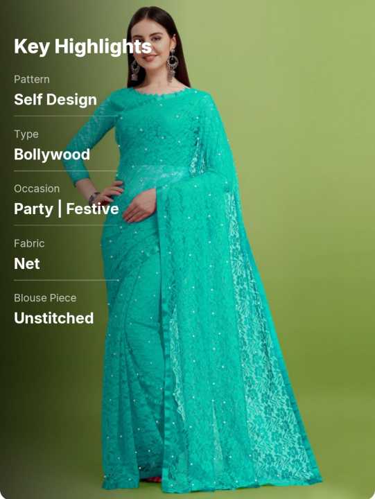 Self%20Design%20Bollywood%20Net%20Saree%20For%20Women%20-%20Image%2010
