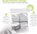 Premium TENS Unit Replacement Electrode Pads (Set of 4) - Self-Adhesive & Reusable Gel Pads for Muscle Stimulator, Massager & Pain Relief. 